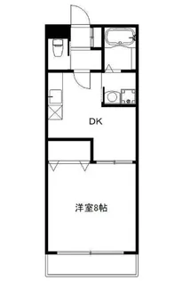 ローズガーデン【2階】の間取り