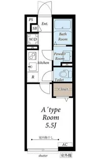 グレイス高野II【2階】の間取り