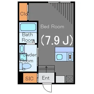 BEL FIORE SANCHA【2階】の間取り