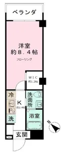 N-flats 大森山王【3階】の間取り