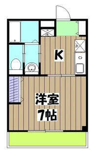 KAMIKATSURA ARCUS【3階】の間取り