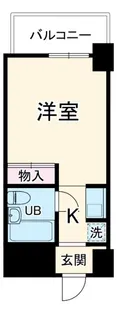 神奈川県横浜市神奈川区神奈川2【マンション】の間取り
