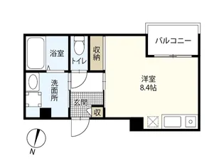 PLEIN SOLEIL 東雲本町【3階】の間取り