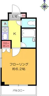 コンフォート十条【1階】の間取り