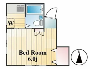 山一東尾久ビル【3階】の間取り