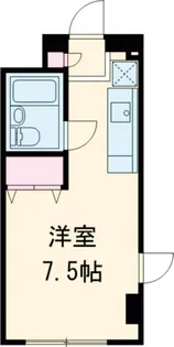 幸常館【4階】の間取り
