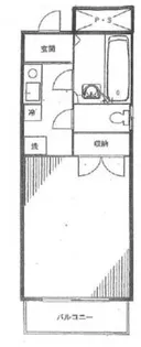 ウィズ末広【3階】の間取り
