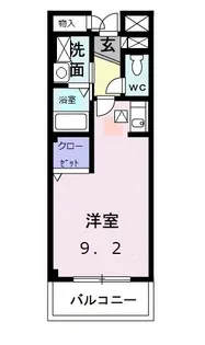 プレステージ【1階】の間取り