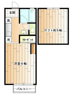 美里ハウスせいせき【2階】の間取り