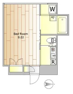 スカイワード下馬【2階】の間取り