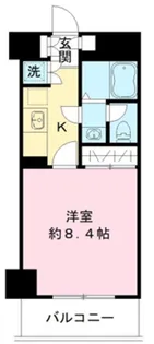 コーポ芝公園【4階】の間取り