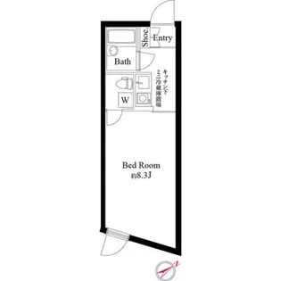 サタケドリームコート【2階】の間取り