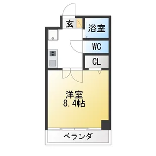 プリミエール日高【3階】の間取り