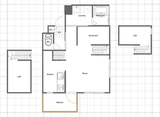Blue Note【4階】の間取り