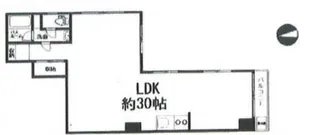 第三長門ビル【8階】の間取り