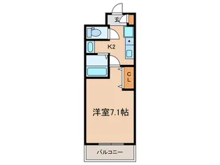 レジディア神戸ポートアイランドサウス棟【2階】の間取り