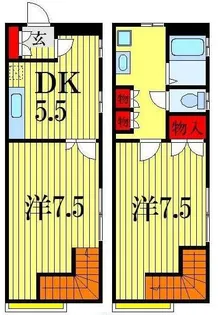 葛城ハイリビング壱番館の間取り