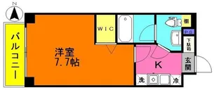 アクシーズグランデ高鼻町【2階】の間取り