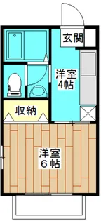 ジュネス【2階】の間取り