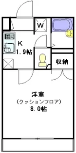 クレール【1階】の間取り