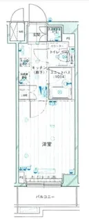 ルーブル下丸子【4階】の間取り