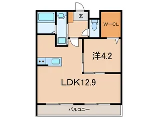 Mica Eleno Kurakuen【3階】の間取り