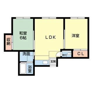 コーストジャストゼロ【2階】の間取り