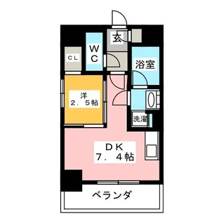 テラス押上【3階】の間取り
