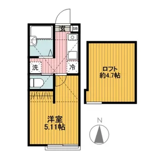 グランヴェール岡沢町A棟【1階】の間取り