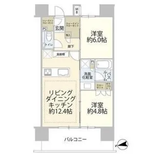 アトラス日暮里イーストレジデンス【3階】の間取り