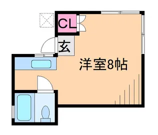 増田ハイツ【2階】の間取り