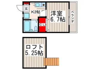 ビジョンA棟【1階】の間取り