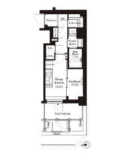 アーバンパーク江古田の森【6階】の間取り