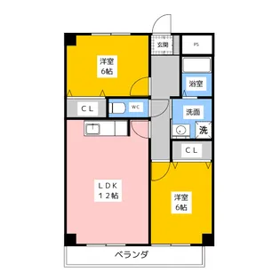 M&Iアムール【2階】の間取り