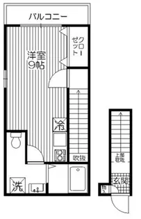 フロール・ガーデン【3階】の間取り