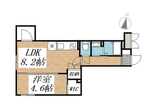 クリオ ラモード学芸大学II【3階】の間取り