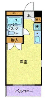 ロマーヌ水戸第6【4階】の間取り