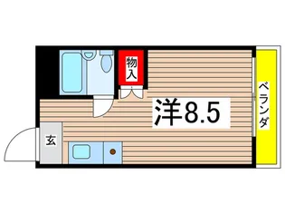 メモア-ル悠悠【1階】の間取り