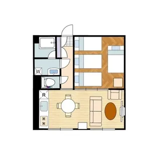 コーポラスサミー【1階】の間取り