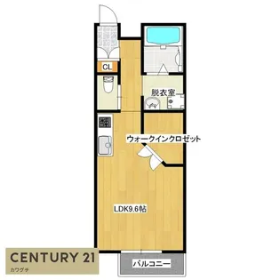 エアフォルク【2階】の間取り