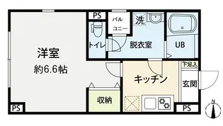 GLOBE Residence111【2階】の間取り