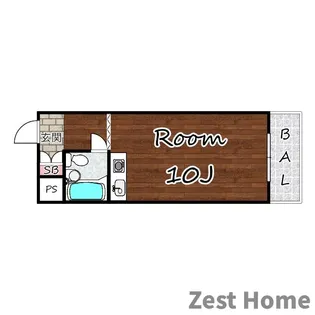 ラ・ヴェリタ武庫川【2階】の間取り