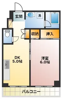 シャトー常盤台【3階】の間取り
