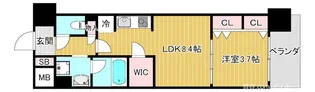 アーバネックス同心II【7階】の間取り