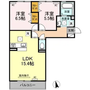 ティエード コート【3階】の間取り