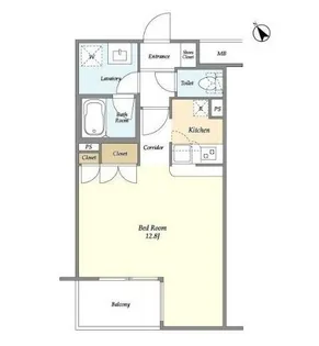 ヒルトップ北沢【4階】の間取り
