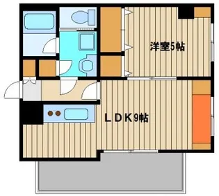 第2エクセルねり善【3階】の間取り