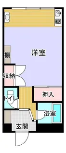 グランド萩イースト【8階】の間取り