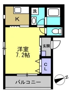 RT矢向【2階】の間取り