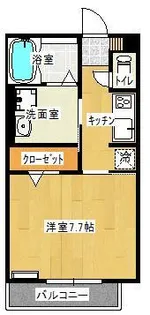 アリューシャン コート【1階】の間取り